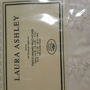 New Laura Ashley Sophia standard Pillow cases